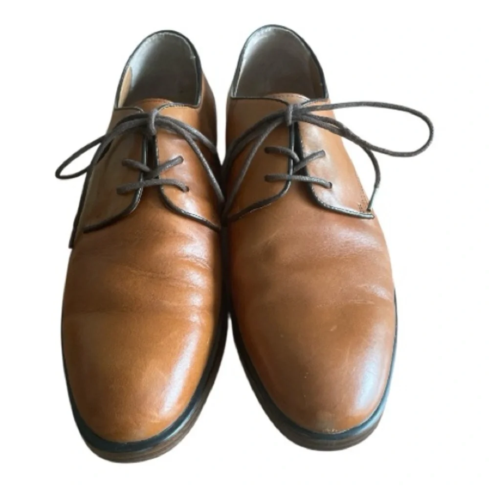 Giorgio Brutini Brown Leather Oxfords